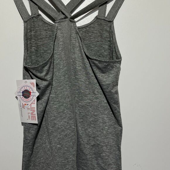 Genuine Merchandise Women's Gray Detroit Tigers Strappy Tank Top Small NWT - Picture 8 of 8
